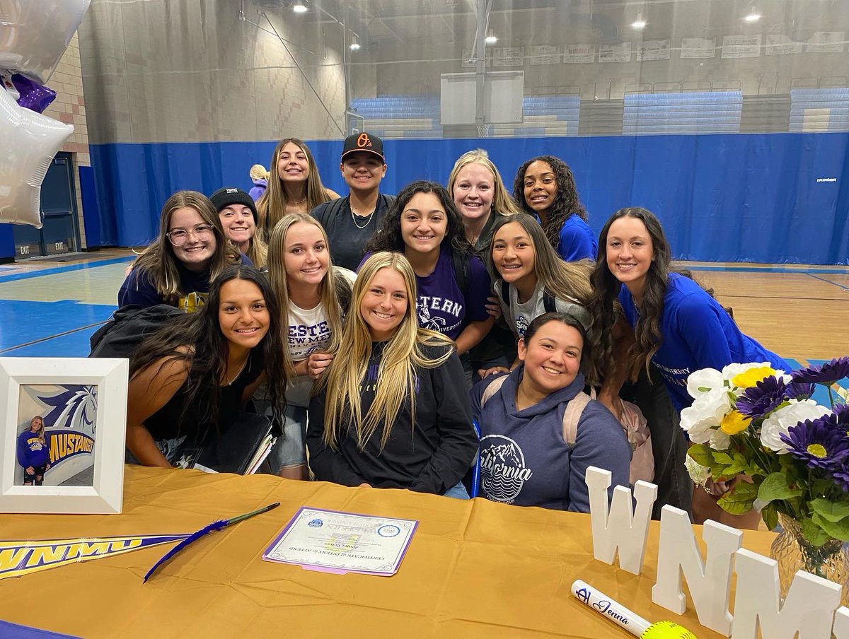 Congratulations @JPeters2022 on your Signing Day to <a href="/wnmu_sb/">WNMU Softball</a>