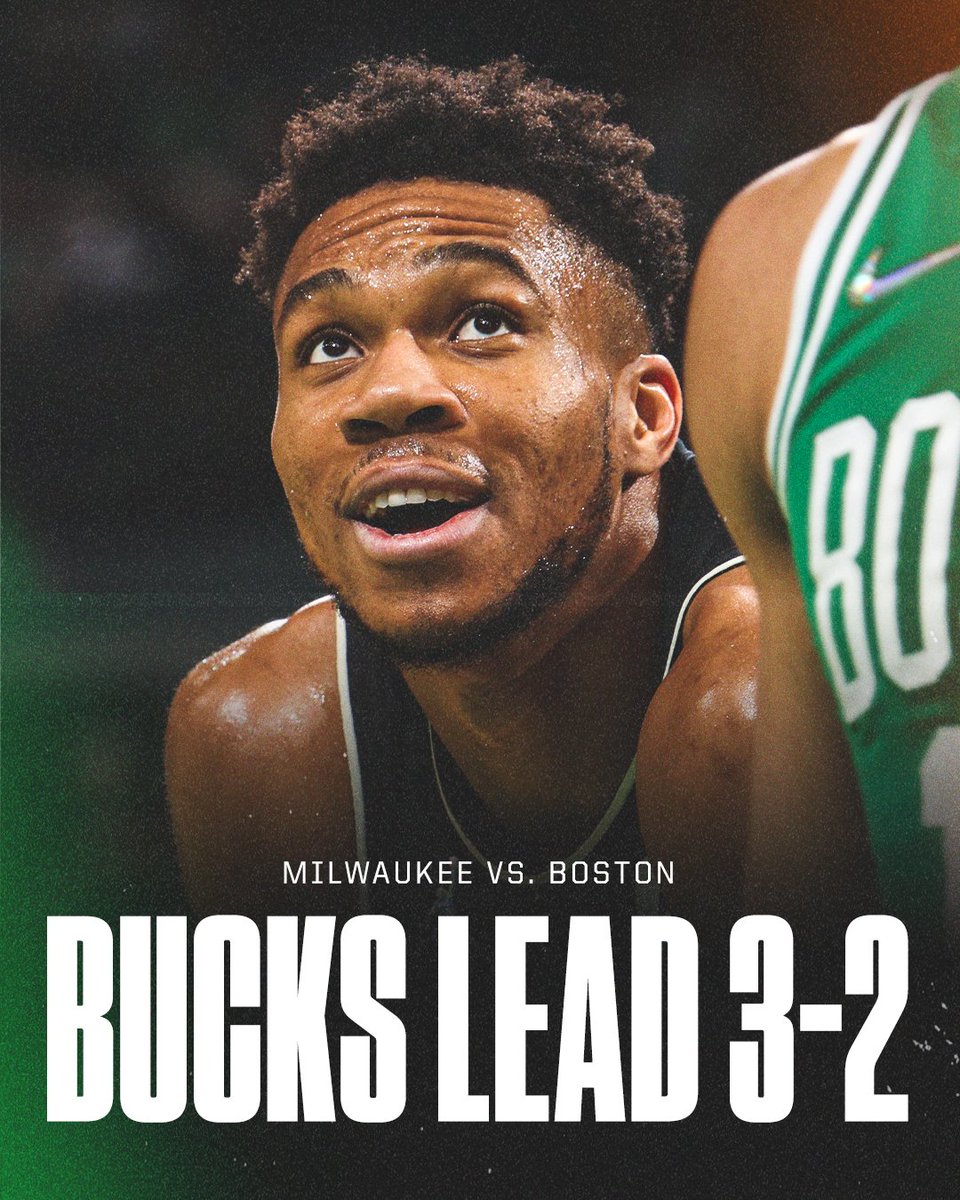 espn's tweet photo. WHAT A COMEBACK.

THE BUCKS TAKE THE SERIES LEAD 🦌 https://t.co/Tx7kEzdOYz