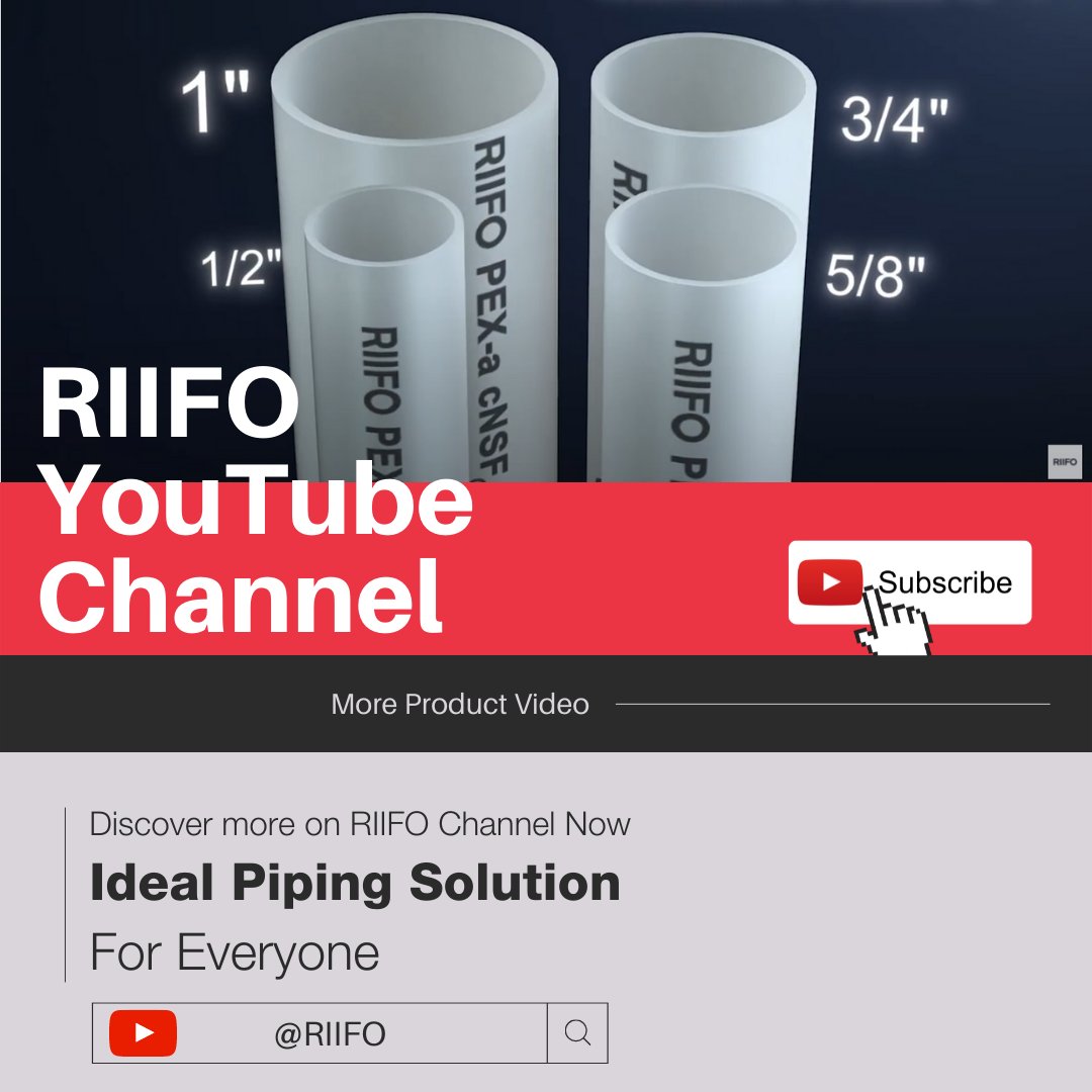 riifo_group's tweet photo. Good news! RIIFO Channel is set up.
The latest information on #piping products
Professional knowledge of piping installation
Main trends in the piping industry👍👍
You can get it all from the #riifo channel on #YouTube.
Learn more @RIIFO https://t.co/neeoP3BShu