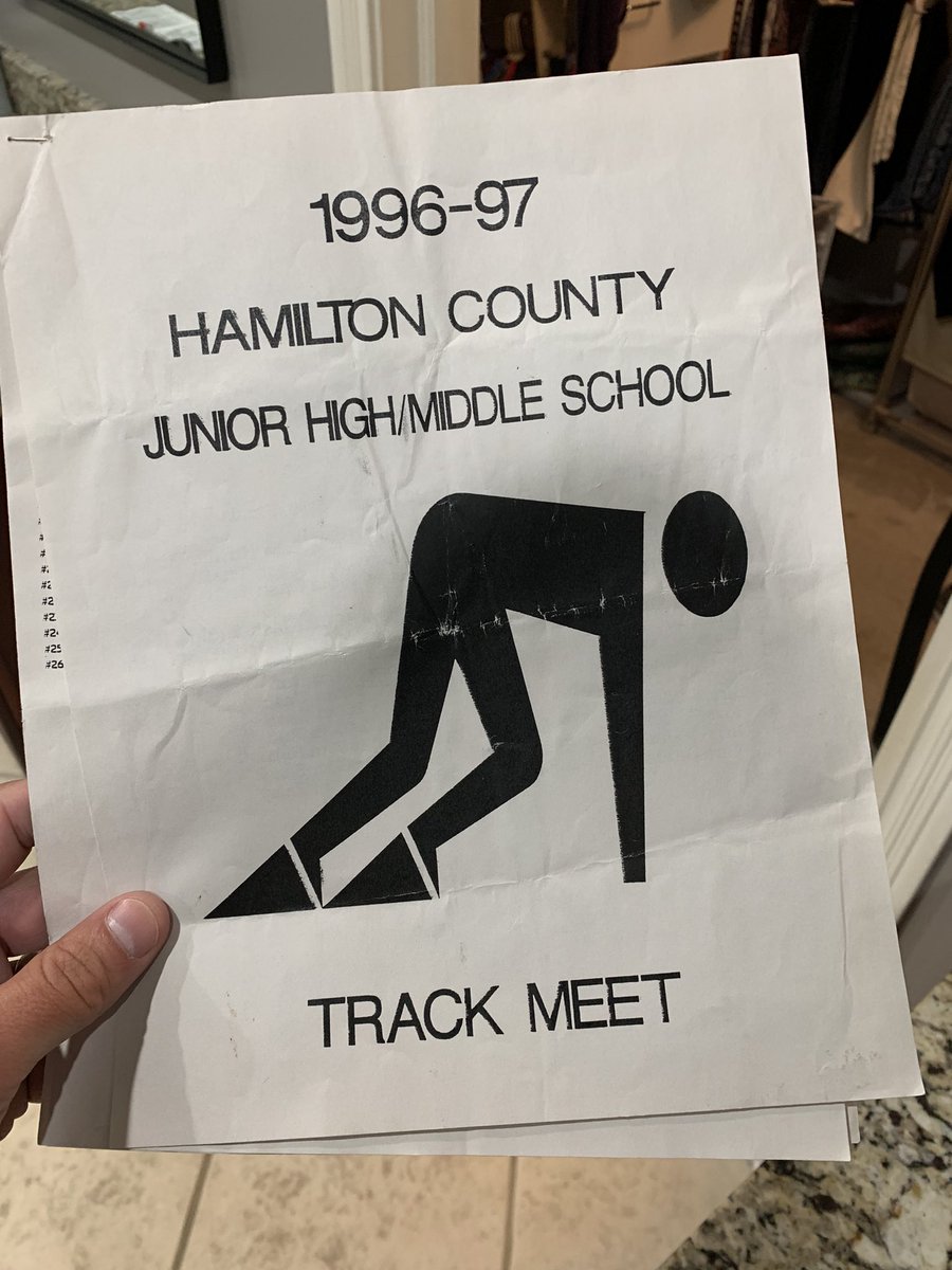 Found a nice gem from my parents. Some good times and familiar names