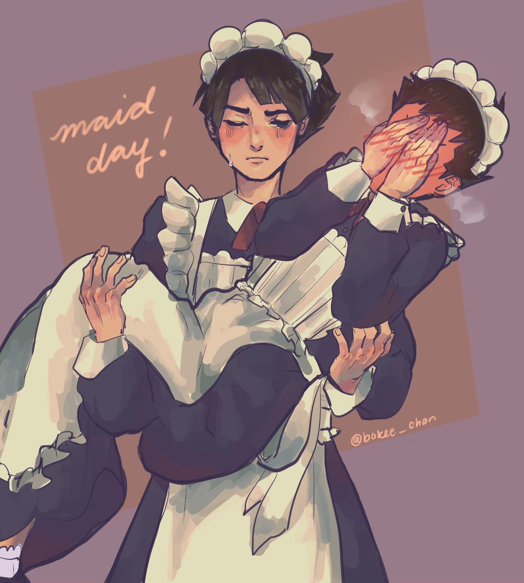 kokuma_chan's tweet photo. Maid dayyy #AceAttorney #TheGreatAceAttorney #ryuuaso #MaidDay2022 https://t.co/Z1IXDQSIaj