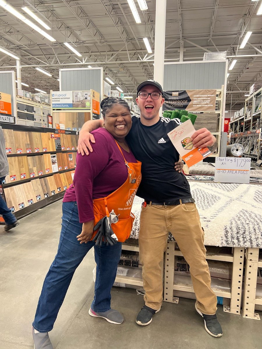 Josh from Freight getting his GOLD milestone award.  Congrats Josh!!  <a href="/pinkiehotflame/">stephanie clermont</a> @icemann2269 <a href="/HD4282/">Home Depot Smithfield</a> <a href="/BrendaKearney4/">Brenda Kearney</a> <a href="/ChrisYoungHD/">Chris Young</a>