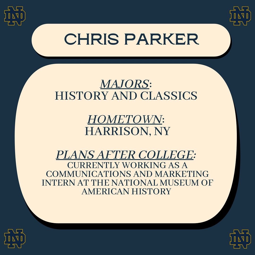 Next up is Chris! As one of the Vice Presidents, Chris has helped make this year absolutely memorable! Thank you so much for all you have done!