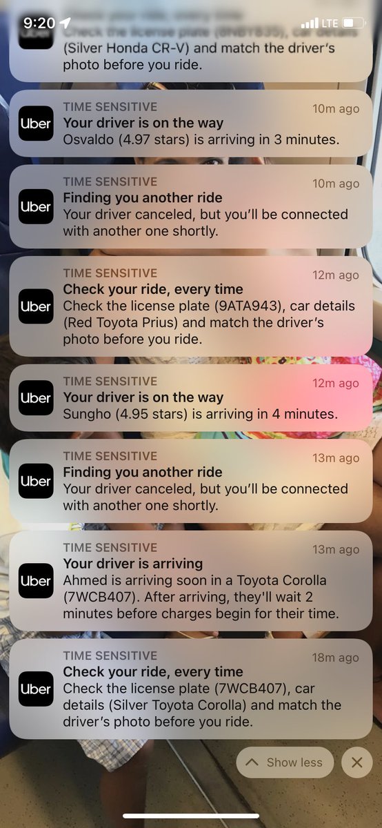 tejuprasad's tweet photo. @Uber why not tell drivers the destination? Trying to get home at 9pm and they roar by without stopping-  this is stressful. https://t.co/gj6sBn9yEn