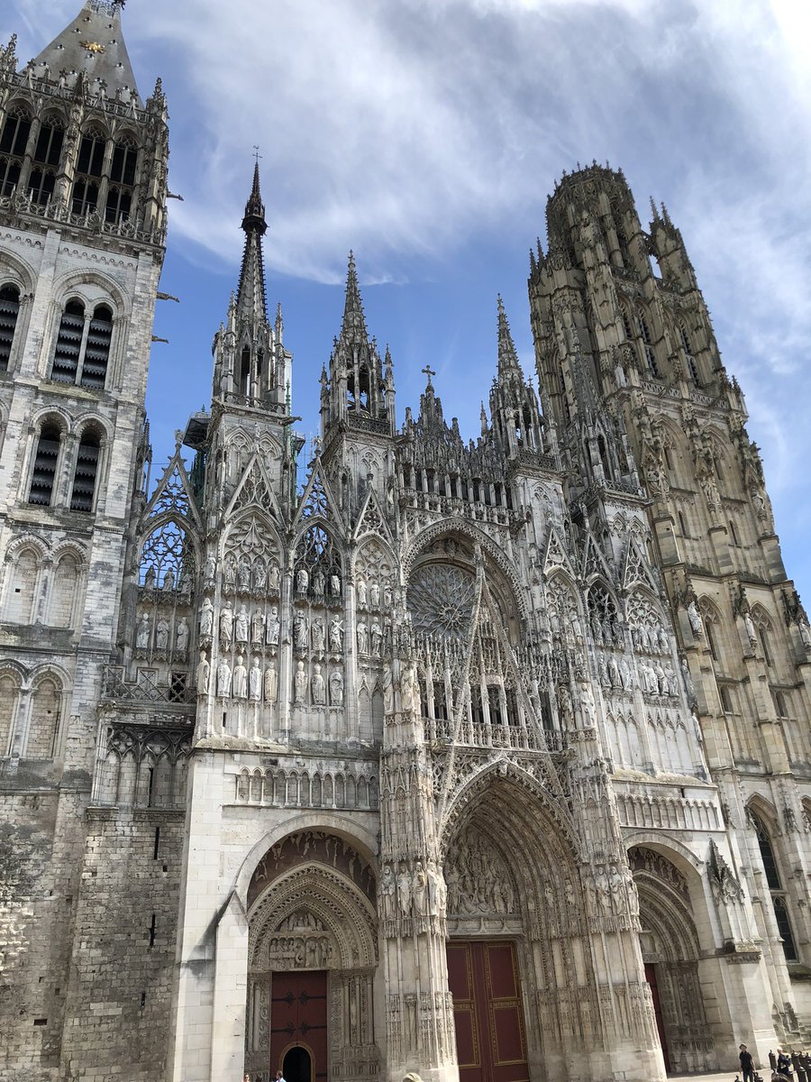 suonenjoen's tweet image. We had a very interesting visit to the capital of Normandy #Rouen