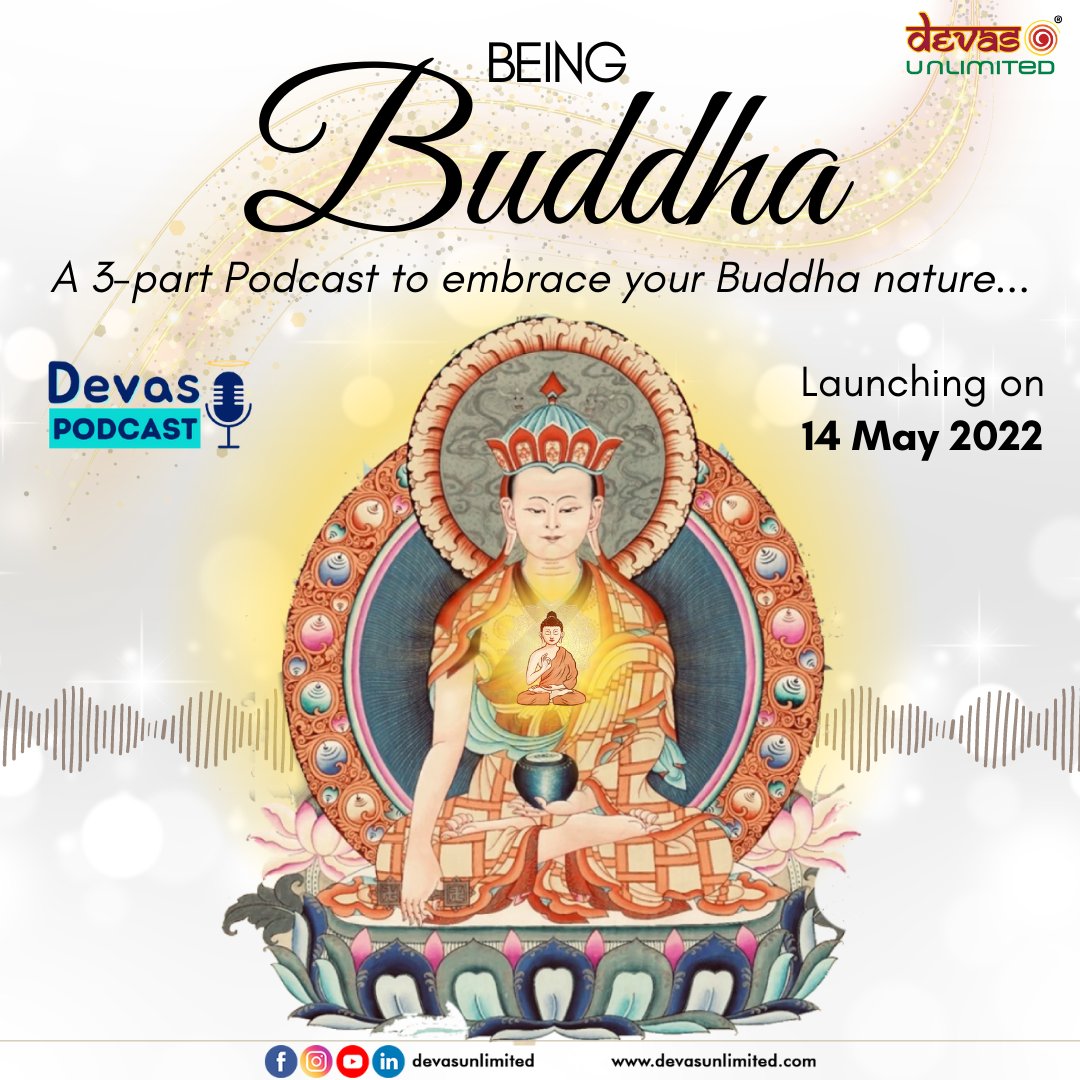 DevasUnlimited's tweet photo. New Podcast Alert!
🎙On this show, we have - Dr. Srikanth Sola, a Doctor who prescribes spirituality!

📅LAUNCHING ON 14th May
View more &amp; fill out the form here:
📲:https://t.co/ZP7bT5fsJA

#SpiritualPodcast #Spirituality #BuddhaPoornima #BeingBuddha #SathyaSai #DevasUnlimited
‍ https://t.co/twAUpKEHyw