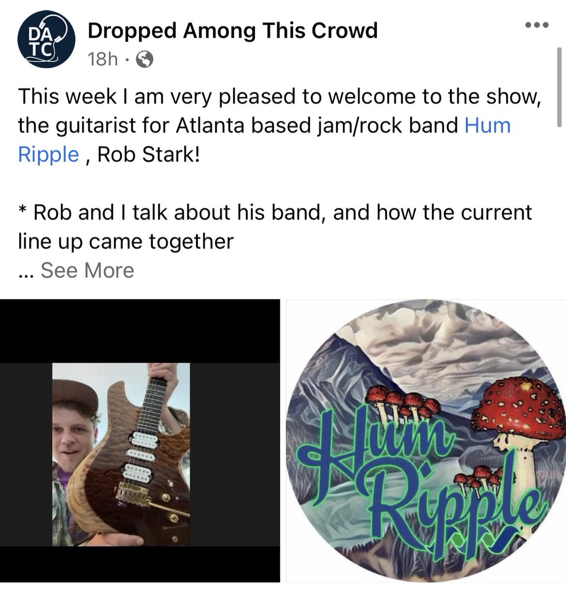 I got to be on a really cool podcast! I talked about my experience growing up with #umphreysmcgee my own band and more! tinyurl.com/59w8djxc