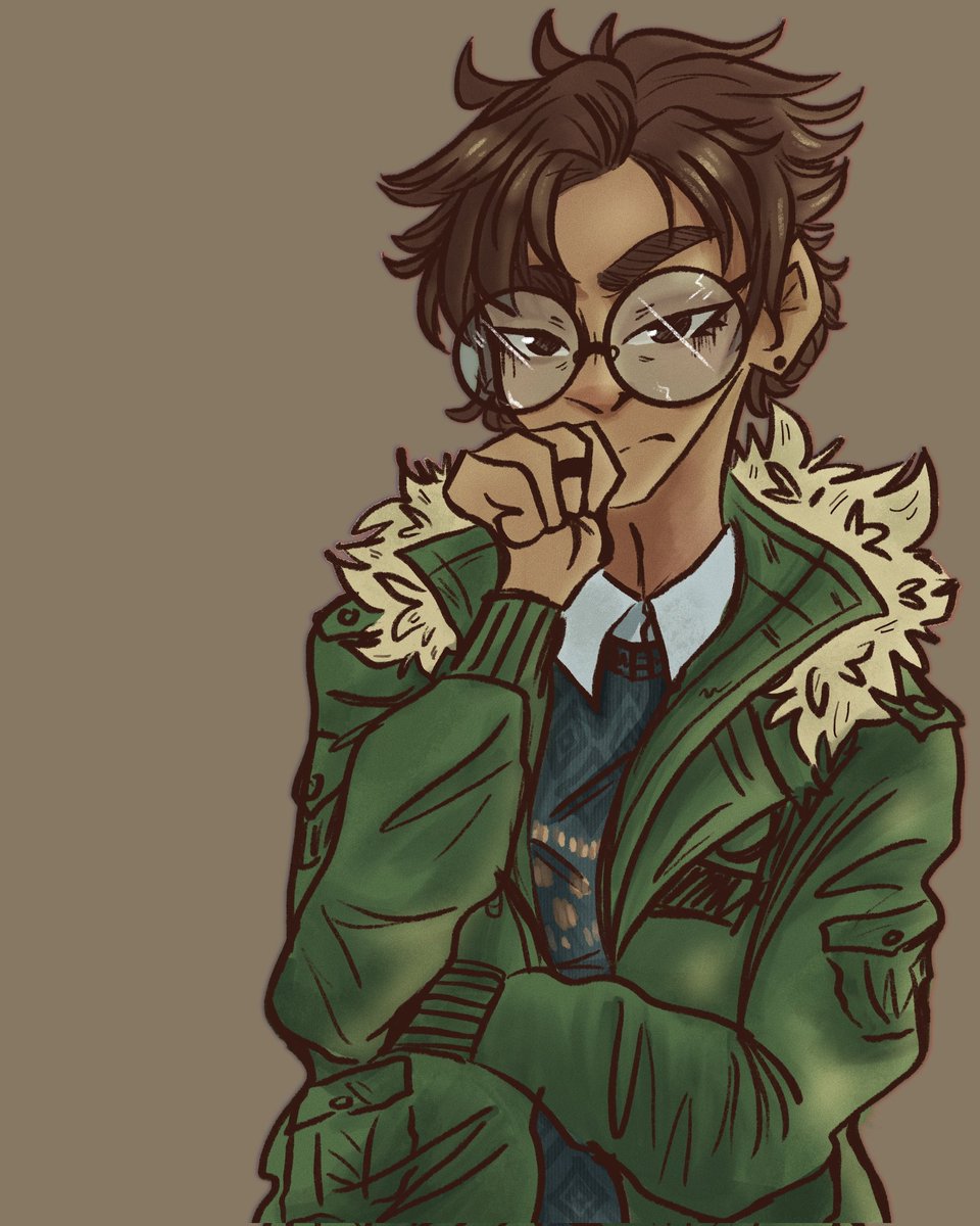 spookebee's tweet photo. here's my motw character Arlo!! Peep the ace ring 💅✨ #motw #monsteroftheweek #oc #originalcharacter #asexualcharacter #acecharacter #procreate https://t.co/G6SJe2EGOO