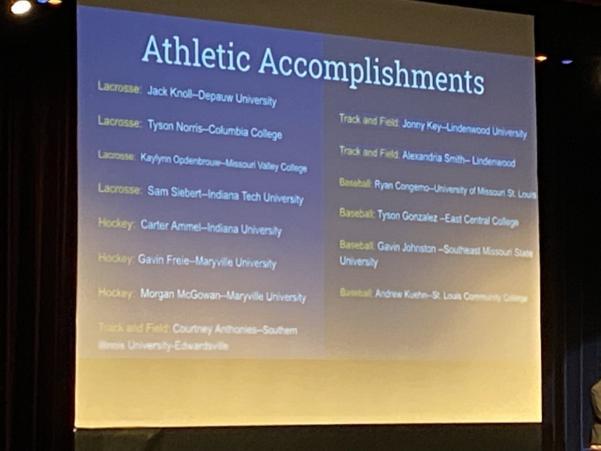 Enjoyed watching the Seckman High Class of 2022 get recognition for all their hard work!