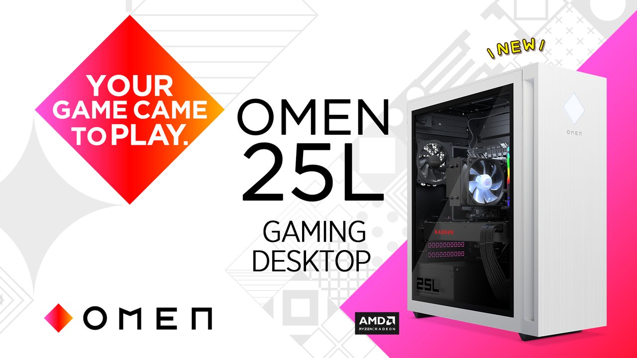 OMEN 25L ゲーミングPC ホワイト かる