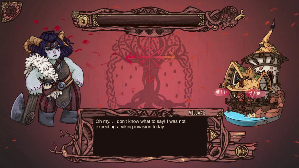 simoncarless's tweet photo. On iOS soon, Doki Doki Ragnarok is "a visual novel-style dating sim where you play as a Viking who, in order to be able to consensually raid a village, must go on dates with said villages": https://t.co/Ji0y2l1nHJ (Also on Steam: https://t.co/klMccfjstN.) https://t.co/NjoaJNtXo8