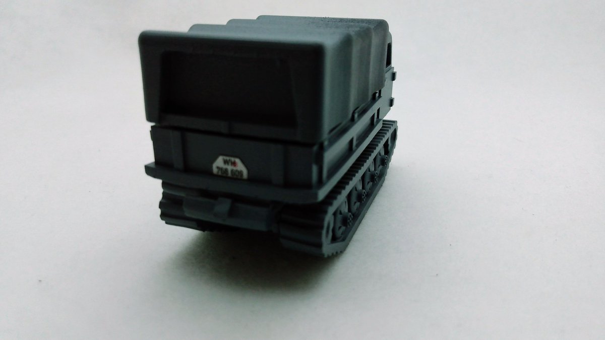 MiniMiliChannel's tweet photo. #German #RSO #Tractor #Schlepper #Wermacht #WW2 #Miniatures #Hobbystreak Day 13 primed with @thearmypainter #Uniform #Grey and added the @WarlordGames #Waterslide #Decal License Plates #28mm #BoltAction #Wargaming #Tabletop #Generals #156Scale https://t.co/El4MVvTrXP