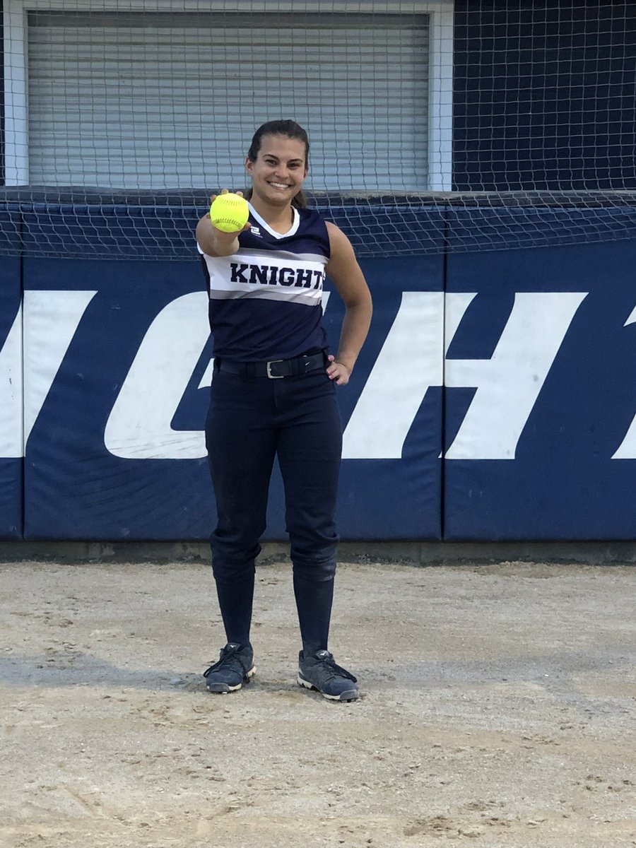 Lady Knights take 2 from the TL Indians. <a href="/MadyMinnich/">Mady Minnich</a> with a 3 run shot tonight &amp; getting the “Send Me” belt winning 11-9. <a href="/kendal_rider/">Kendal Rider</a> with the “Send Me” belt for the first game &amp; first win of the season for her 13-3.