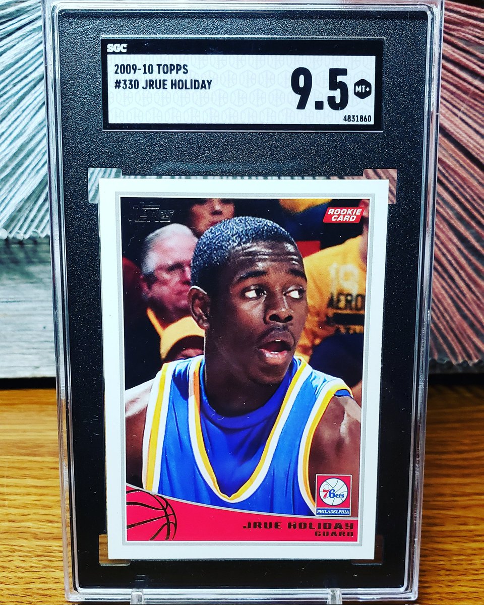 SconnEtradition's tweet photo. My man!! Jrue coming through when it counts. #bucksin6 #jrueholiday #gosgc #rookiecard #thehobby #whodoyoucollect #milwaukeebucks #topps https://t.co/nG4s2xBbDJ