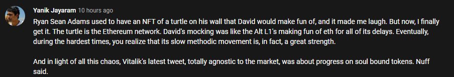 This guy figured it out <a href="/TrustlessState/">David Hoffman</a>

You like eth.

Eth is turtle.

You like turtle now. 🐢