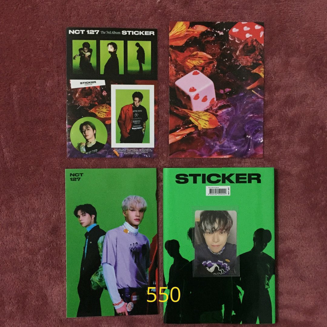 errbodysaylala's tweet photo. wts lfb nct pc album ph #lalasells

NCT 127 Sticker album
 - unsealed complete inclu w/ pc
 - payo/3 days reservation 
 - dm for condition, see picture for price

t. NCT 127 Sticker album Doyoung Mark Jungwoo pc album https://t.co/EIWqfbBl8m