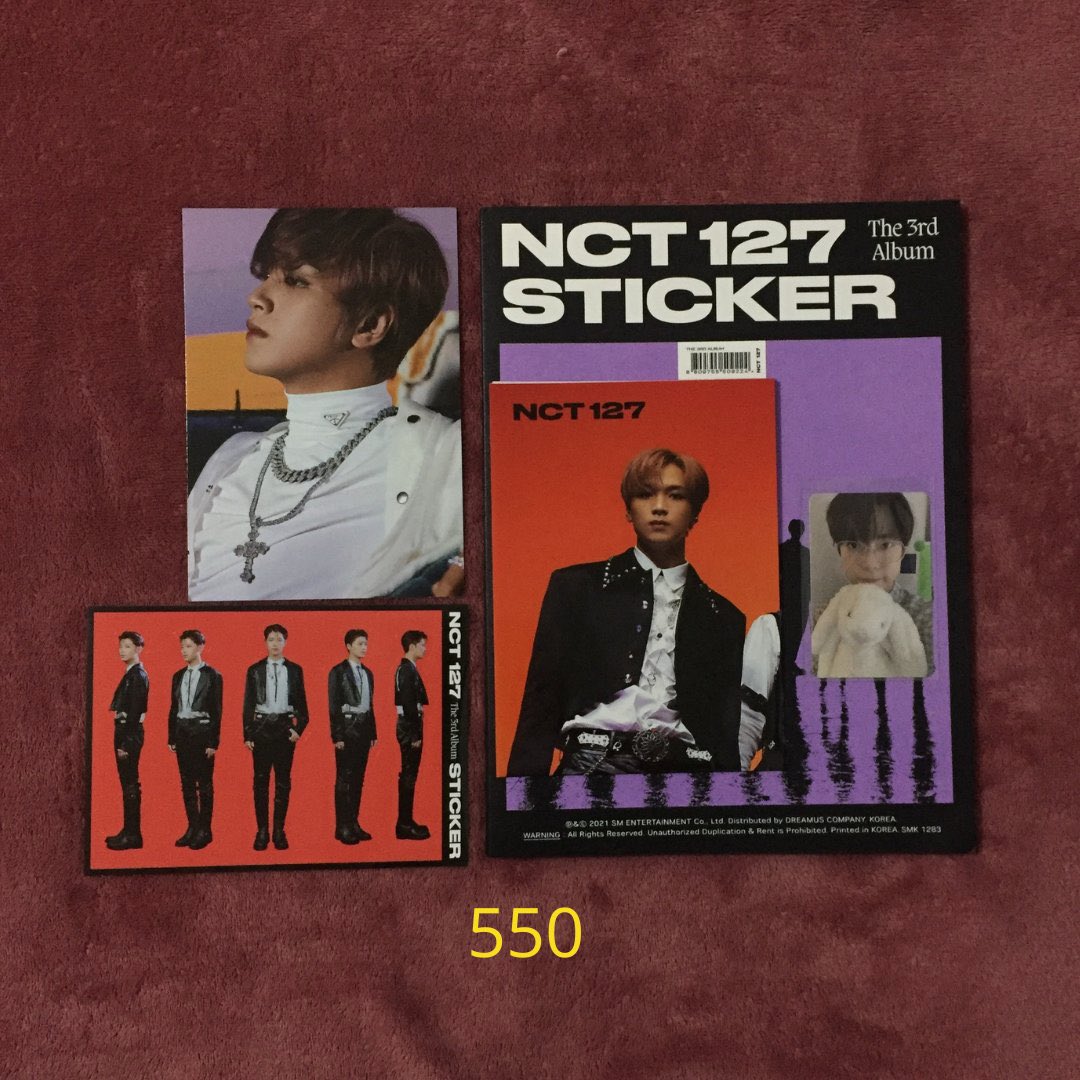 errbodysaylala's tweet photo. wts lfb nct pc album ph #lalasells

NCT 127 Sticker album
 - unsealed complete inclu w/ pc
 - payo/3 days reservation 
 - dm for condition, see picture for price

t. NCT 127 Sticker album Doyoung Mark Jungwoo pc album https://t.co/EIWqfbBl8m