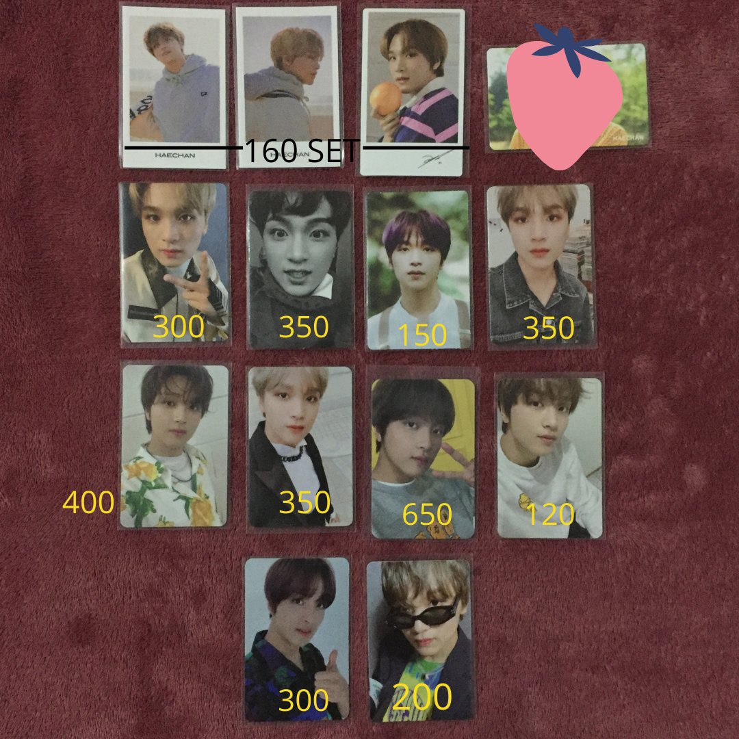 errbodysaylala's tweet photo. wts lfb nct pc ph #lalasells

Haechan assorted pcs
 - can be sold individually
- payo/3 days reservation 
 - dm for condition

t. NCT Dream Haechan mfal natrep pola slowacid dream cafe hello future kihno dream agent we boom pc https://t.co/Zsbp0lu8hB