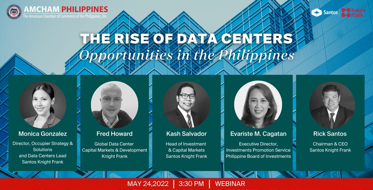 EVENT: Data centers are on the rise. Know what opportunities await you. Join us on May 24th, 3:30PM. bit.ly/3sqEPuT

• State of the global and Philippine sector
• Data center investments
• Forces driving growth in the Philippines
• Challenges and opportunities ahead