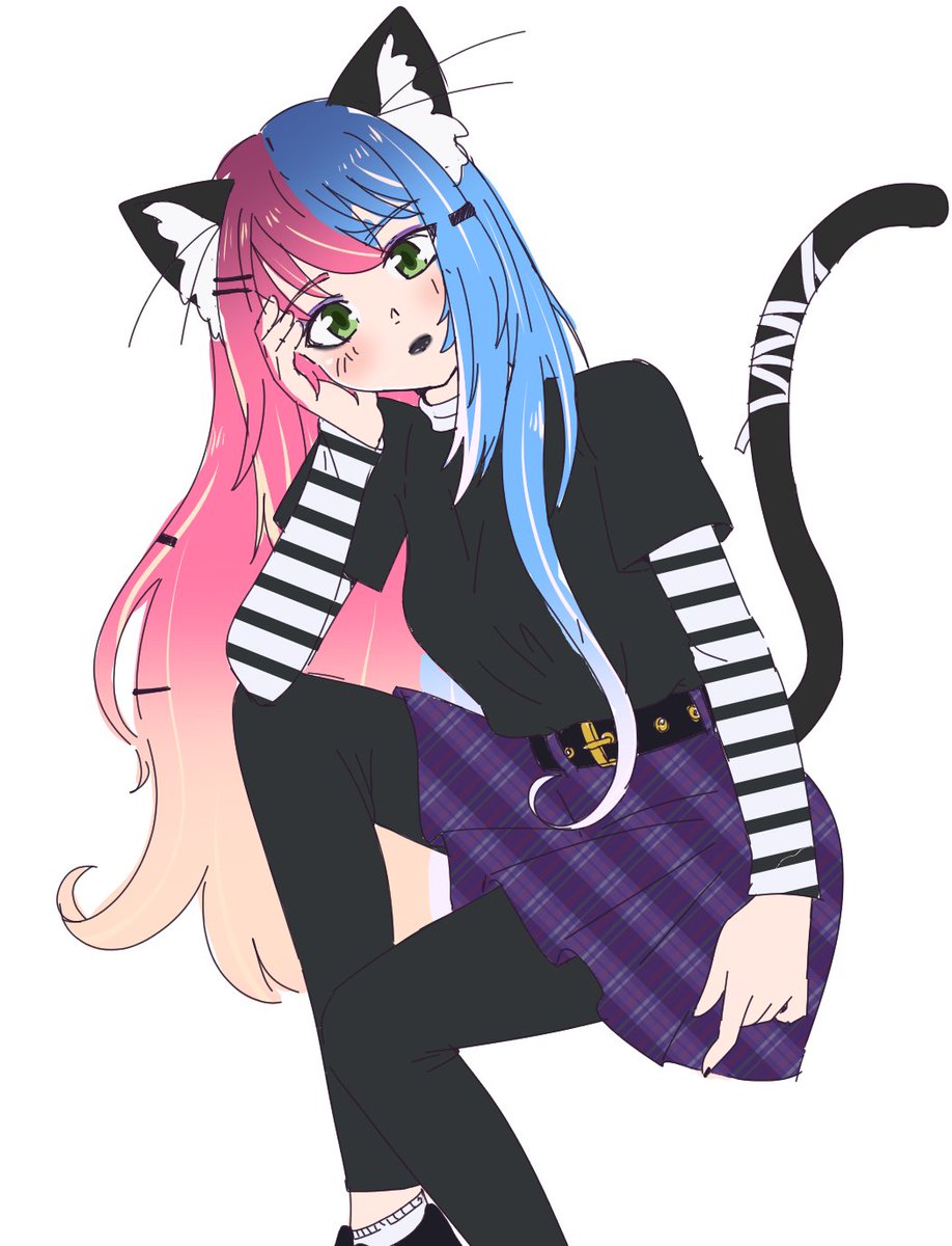 KisakaToriama's tweet photo. Ok but listen... what if goth Kisa https://t.co/RbGcdJICxd