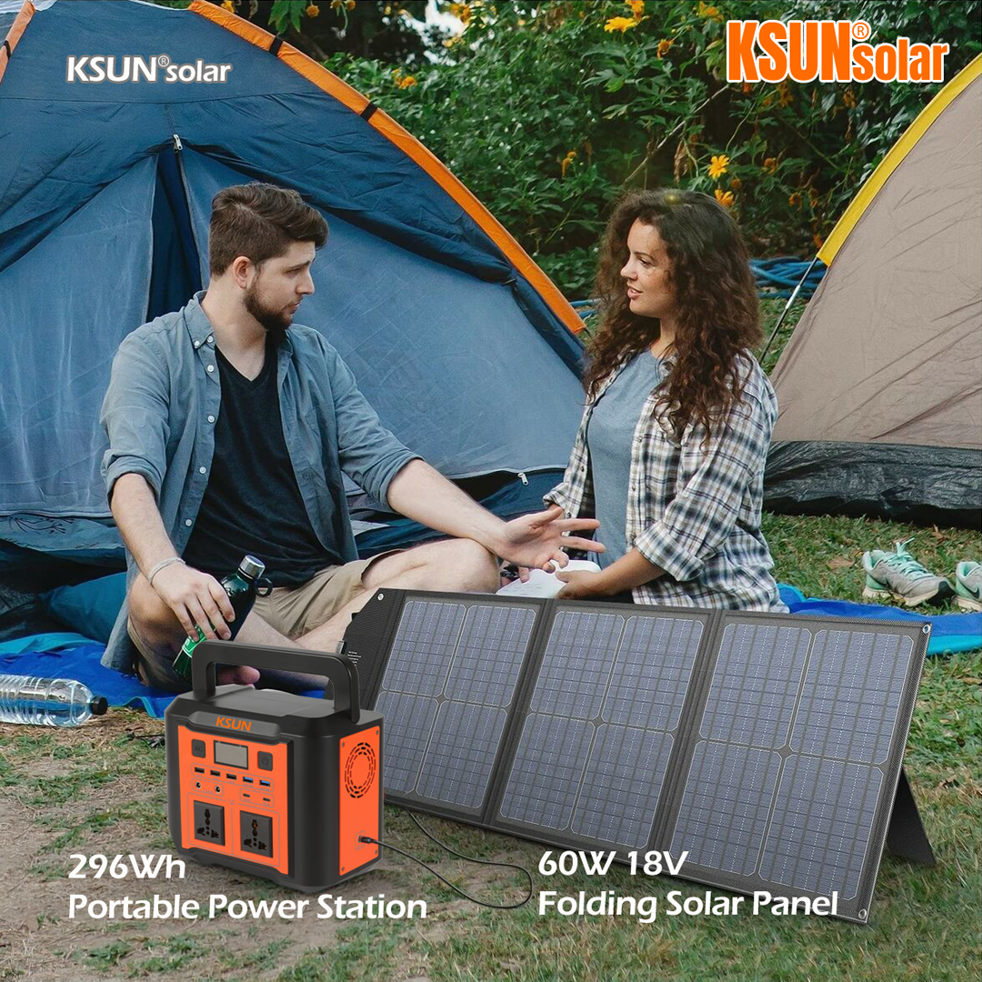 KSUN_solar's tweet photo. Let's in the sun, taking portable power station and folding solar panel charger, never worry about the lack of power supply for caming, travelling and RV trip. #ksunsolar #solarpanel #solarpower #solarenergy #solargenerator #powerbank #camping #travelling #trip #RV #camp #outdoos https://t.co/eVqsloBpG9