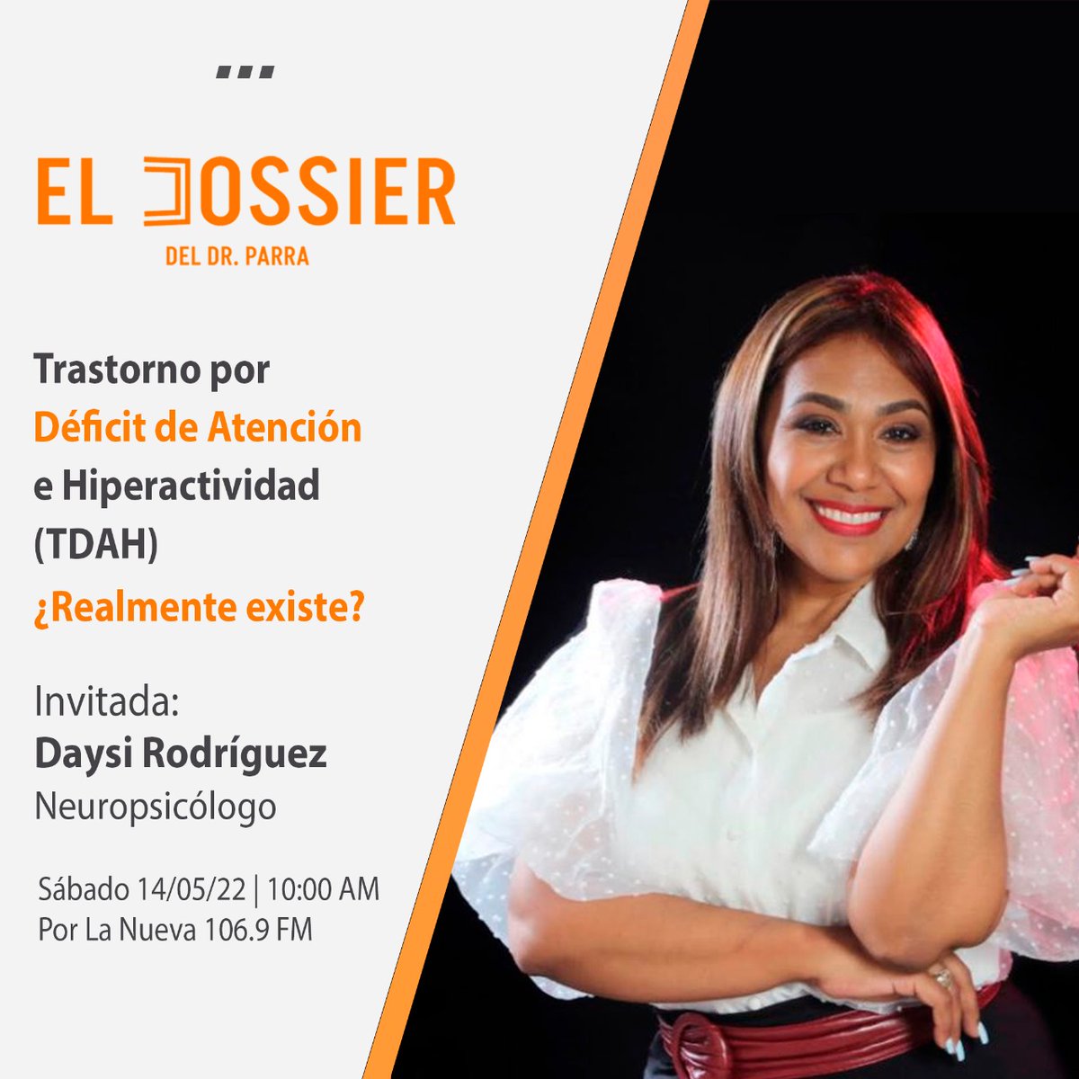 parraallende's tweet photo. Este sábado 14 de mayo en nuestro Dossier: TDAH
¿Existe este controversial diagnóstico en verdad? https://t.co/Ht8GukSjui