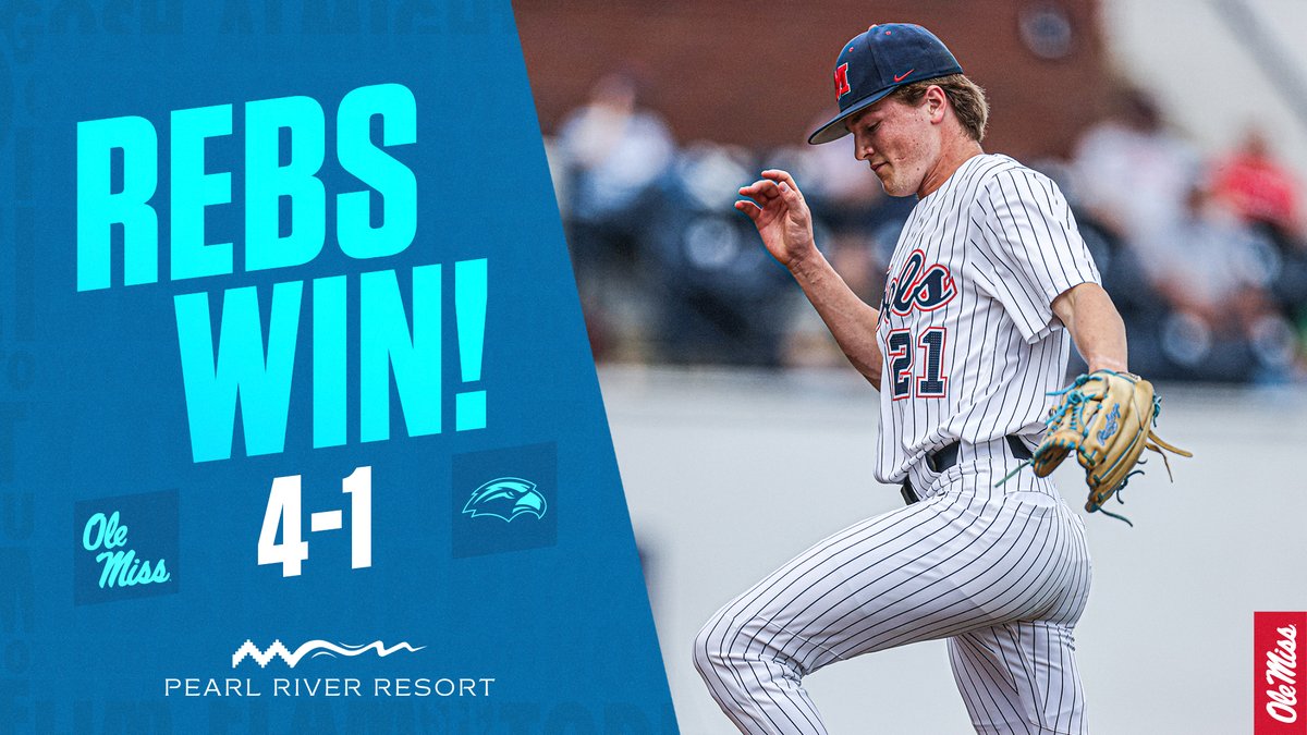 OleMissBSB's tweet photo. Leaving Hatty with a DUB! https://t.co/BQk5Uulzhp