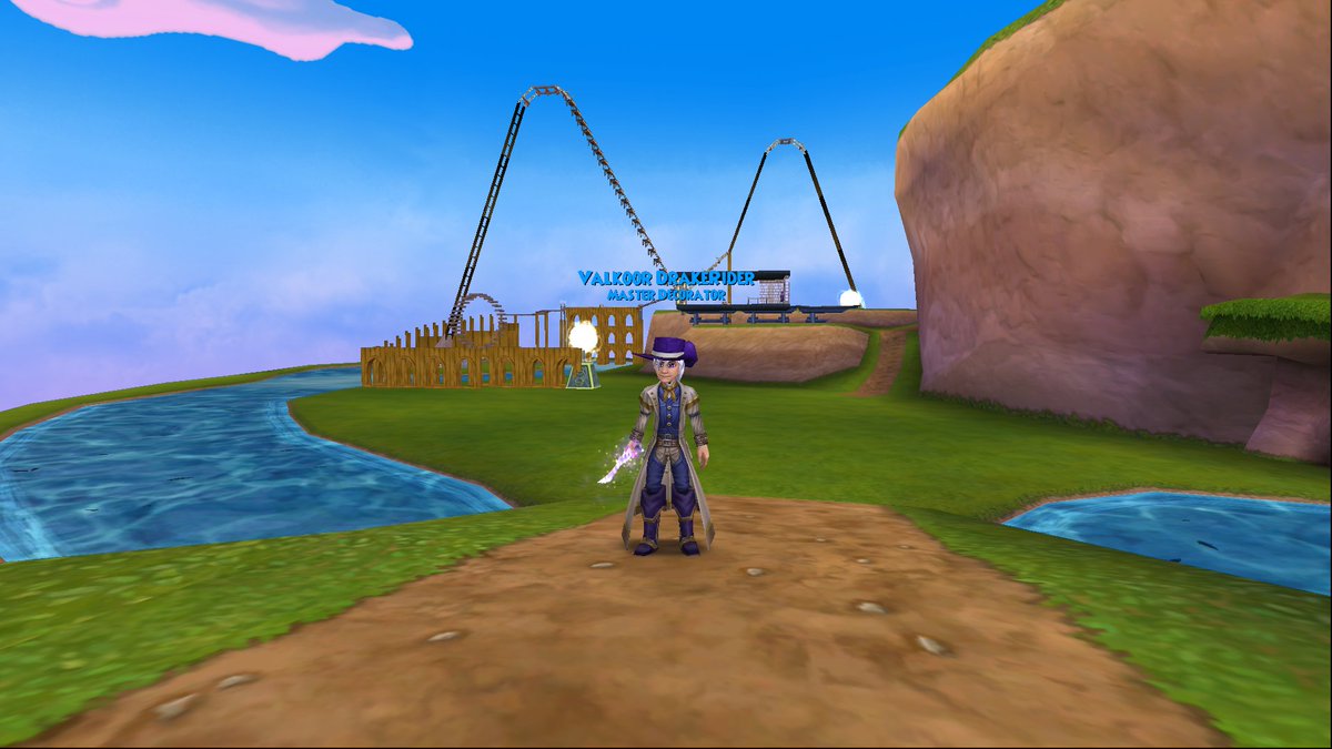 VDrakerider's tweet image. For #Wizard101CastleTours, I've decided to polish my roller coaster, The StormRider! Along with minor changes and improvements, I've also utilized the new maximum item space to add a few extra effects as well as new house guests to the ride.
Category: Fun and Light-hearted