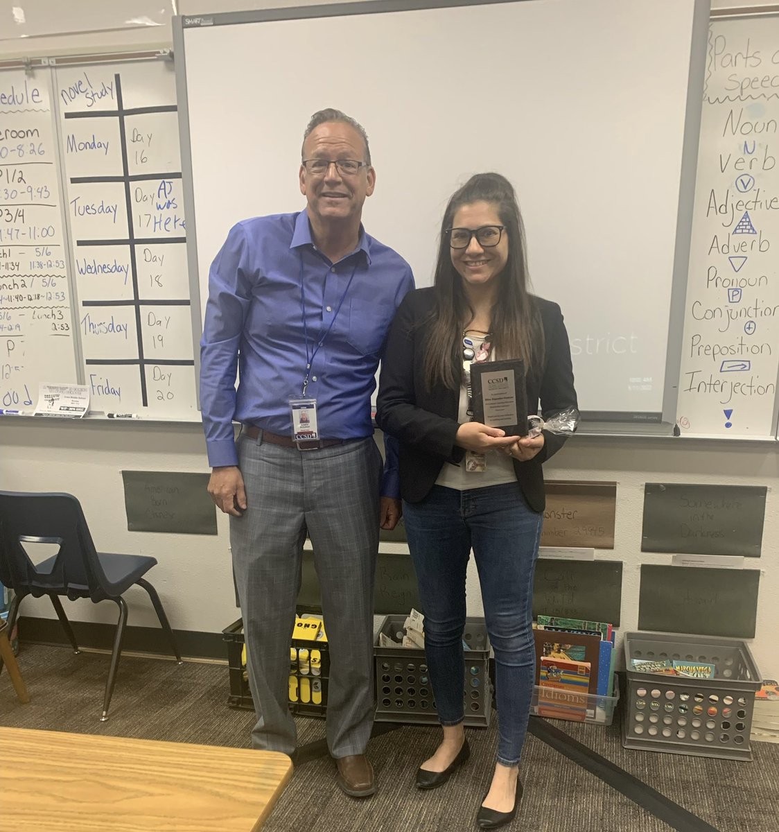 CCSD_PLE's tweet photo. Going above and beyond! Appreciating our PLE instructor from @CramMS_CCSD Thank you for instructing professional learning across the district! 👏🙌🤩@ccsd_lpld @ClarkCountySch https://t.co/VJae3GQBKp