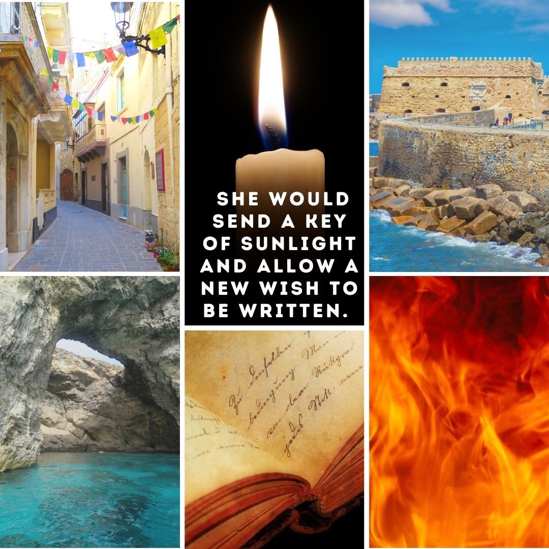 SamanthaPilecki's tweet photo. @kalieholford I’m so glad I saw this because it prompted me to make an aesthetic for my #MG #FTSY #WIP using some of my own photography! https://t.co/hpHXMzmqCK