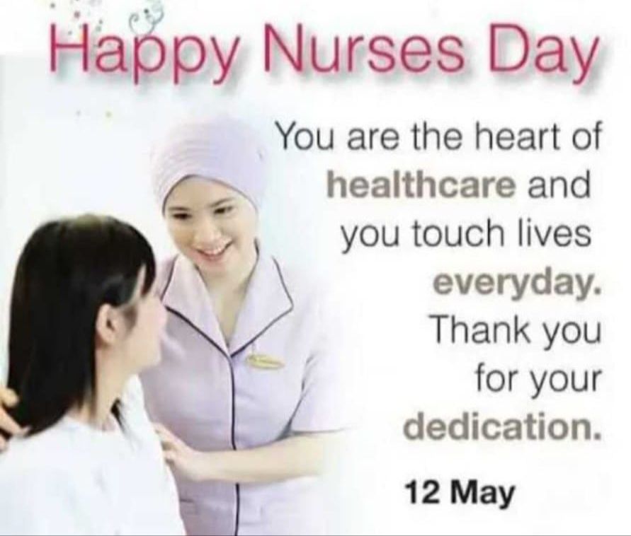 JusticeNurses's tweet photo. Happy International Nurses Day. https://t.co/67oNEzCa9K