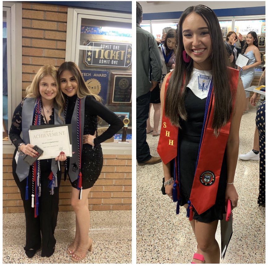 bpa_sam's tweet photo. So proud of all of our BPA members and CTE Business students who earned their cords, stoles, and certificates at Senior awards! 🎓🏅🎉@SamRayburn_HS @PISDCareerTech @RayburnU https://t.co/QPihR3mYdC