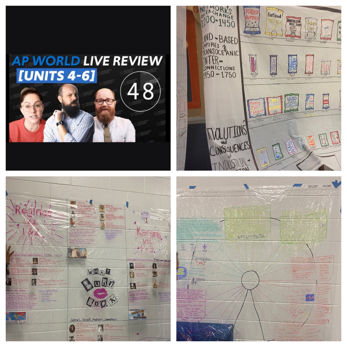 MrsHernandezBHS's tweet photo. Happy #WHAP Exam Eve!!! 🌎🧡💙 These @NISDBrandeis Broncos are gonna #Crush this exam tomorrow!! Huge thanks to @freemanpedia and @HeimlersHistory for the great reviews! #APReview You Khan do it!! @geriberger08 @BHS_McCracken @BrandeisSoc https://t.co/2oWrehHAqw