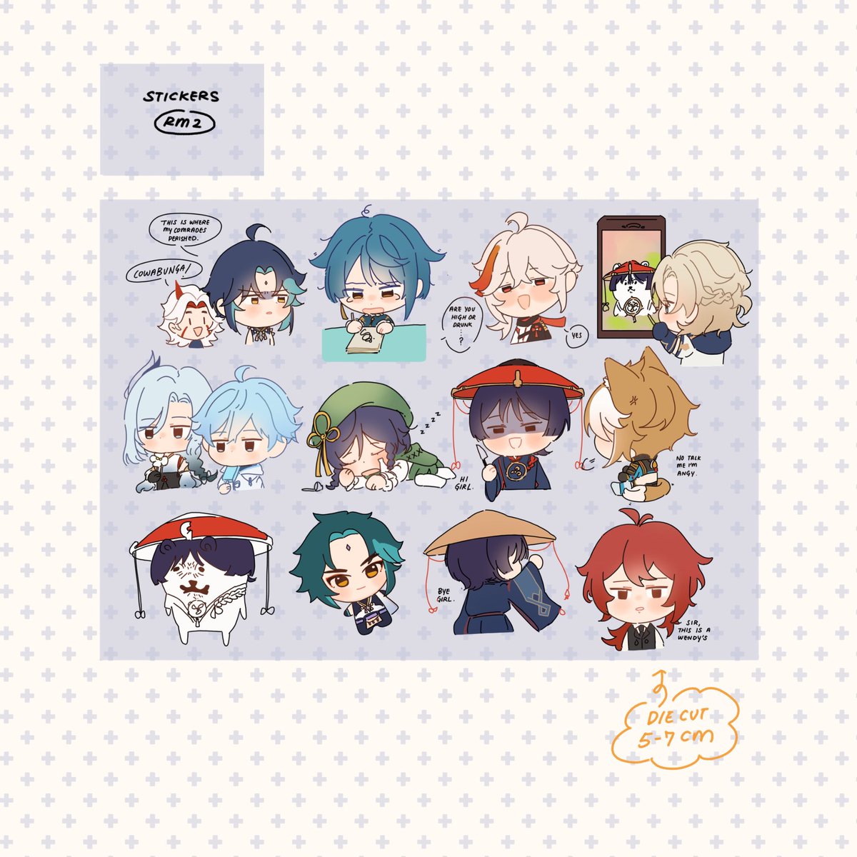 _ceniwen's tweet photo. [RTs appreciated ❤️] 

Mini catalogue for animefest on the 14-16th! We’ll be at booth F04 so do visit us ✨ 

(prices may be subject to change) https://t.co/D48B28oz2Z