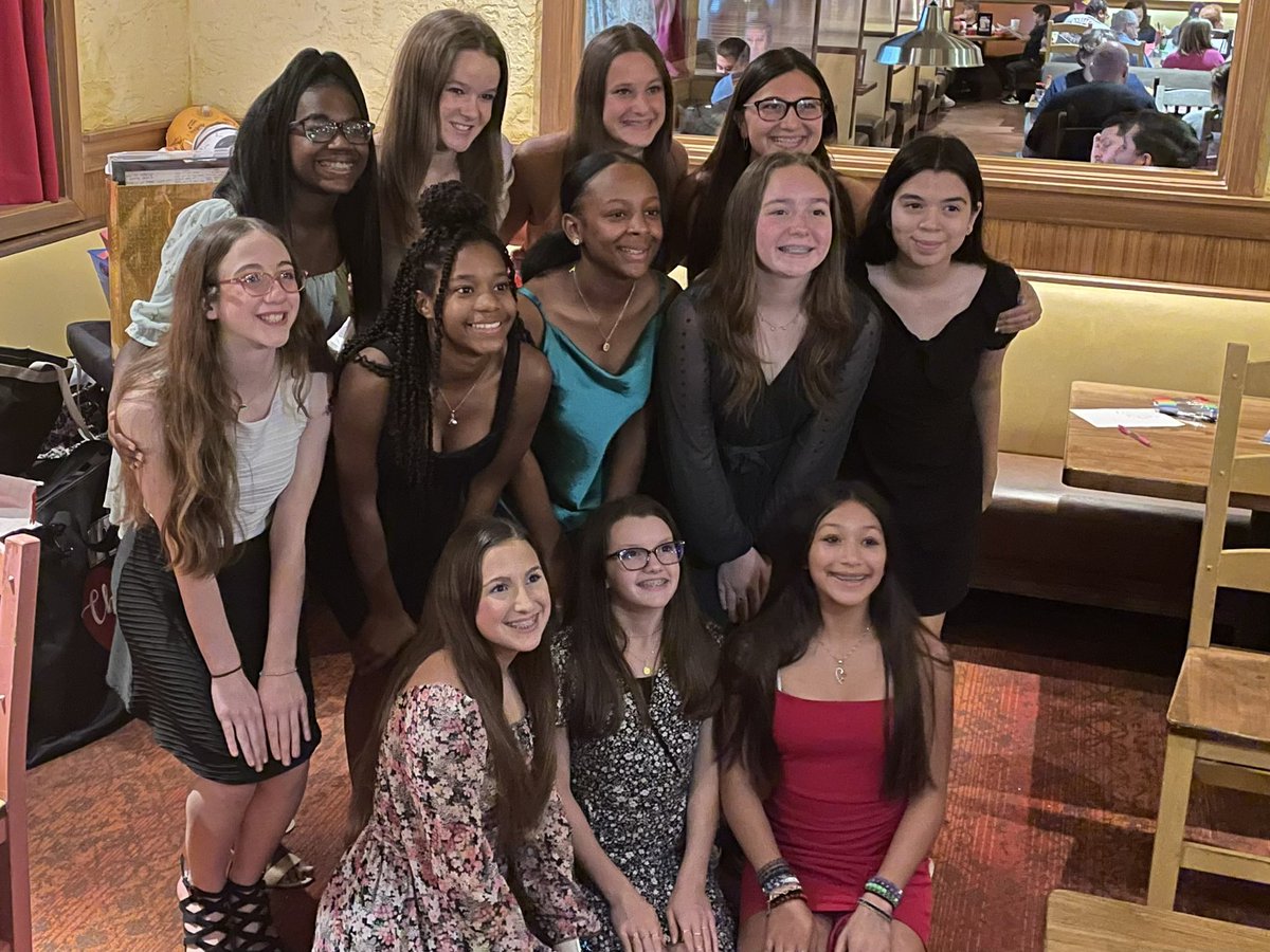 CoachCaples's tweet photo. Tonight we circled up for the final time as the 21-22 @WBI_Timberwolf cheer squad!We have accomplished so much as a team!Celebrating them tonight was icing on the cake for this very tired teacher/sponsor!Now on to the next chapter…22-23 we’re coming for you!❤️🐾❤️ #makeitecho https://t.co/QkX6CDct6h