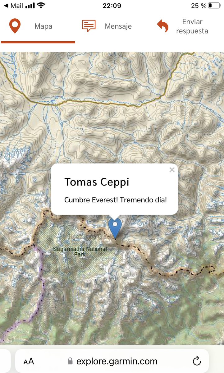 Cumbreeeeeee #everest2022 🏔🇦🇷