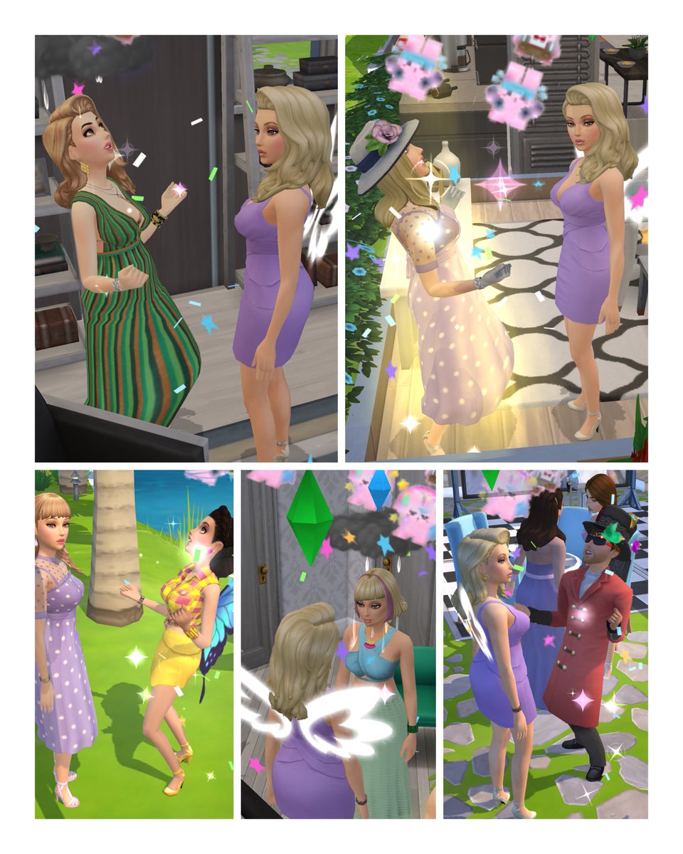 Paris_Quinn_NYC's tweet photo. 1/2 Some snapshots from yesterday’s party. Thanks to everyone who joined us🤗💖. You all rock 🥳
#TheSimsMobile #ShowUsYourSims #OOTD
#simsparty https://t.co/jgx9POlmAL