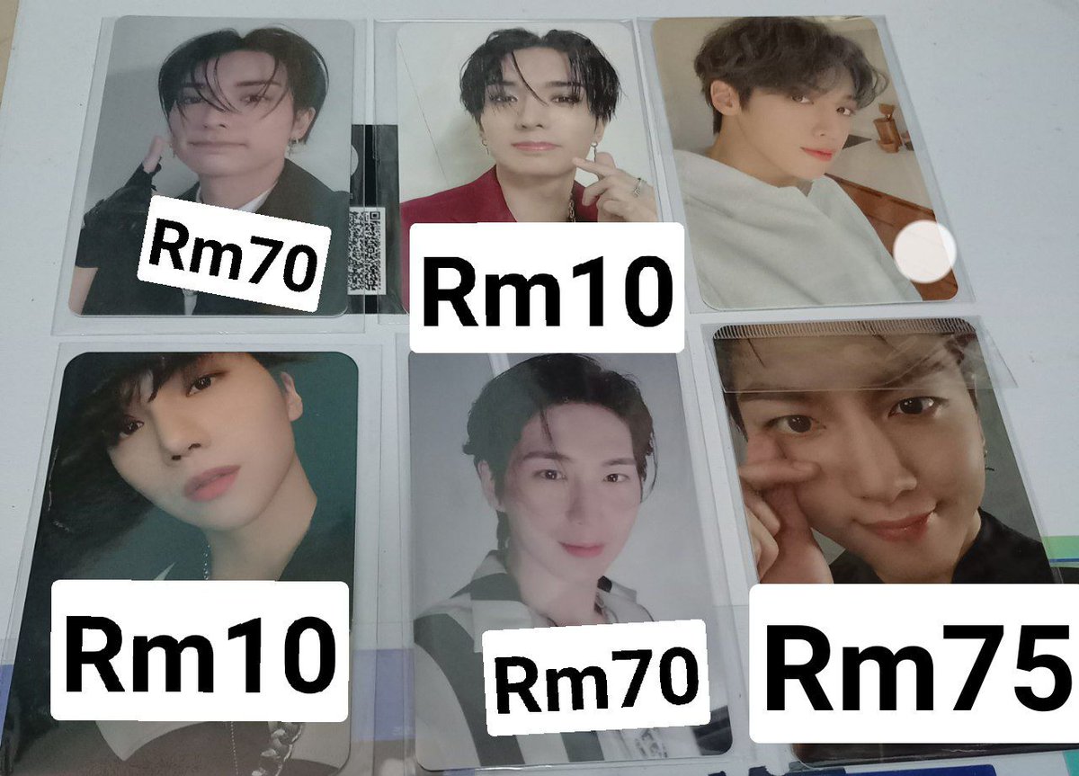 jinhogwarts92's tweet photo. WTS pentagon pob photocards 
Readystock

Prices as stated in pic except wooseok cubee 

Price excluded postage !
Send within today/tomorrow if fast payment , negotiation available IF serious buying 

DM to order !

#pasarpentagon https://t.co/6TikQA7QPb