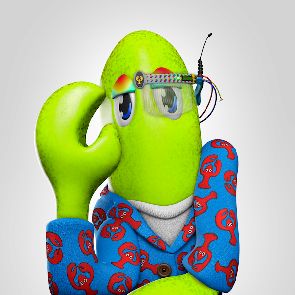 For this week's #throwbackthursday, we are taking this article out of the vault! 

We spotted <a href="/philipcolbert/"></a>' suit on Lobstar #1289 and 104 more! 

Philip talks about the lobster being his alter ego, and represents parts of him. 

What do The Lobstars mean to you? Share below!🦞