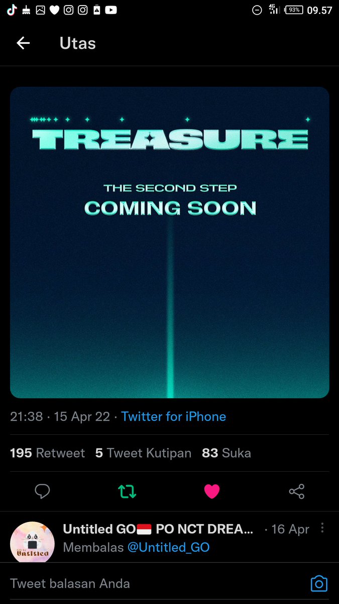 Zenzenawr's tweet photo. @treasuremenfess Sudah yaa, sekarang ayo lirik sya minn https://t.co/pKmohDqo1v