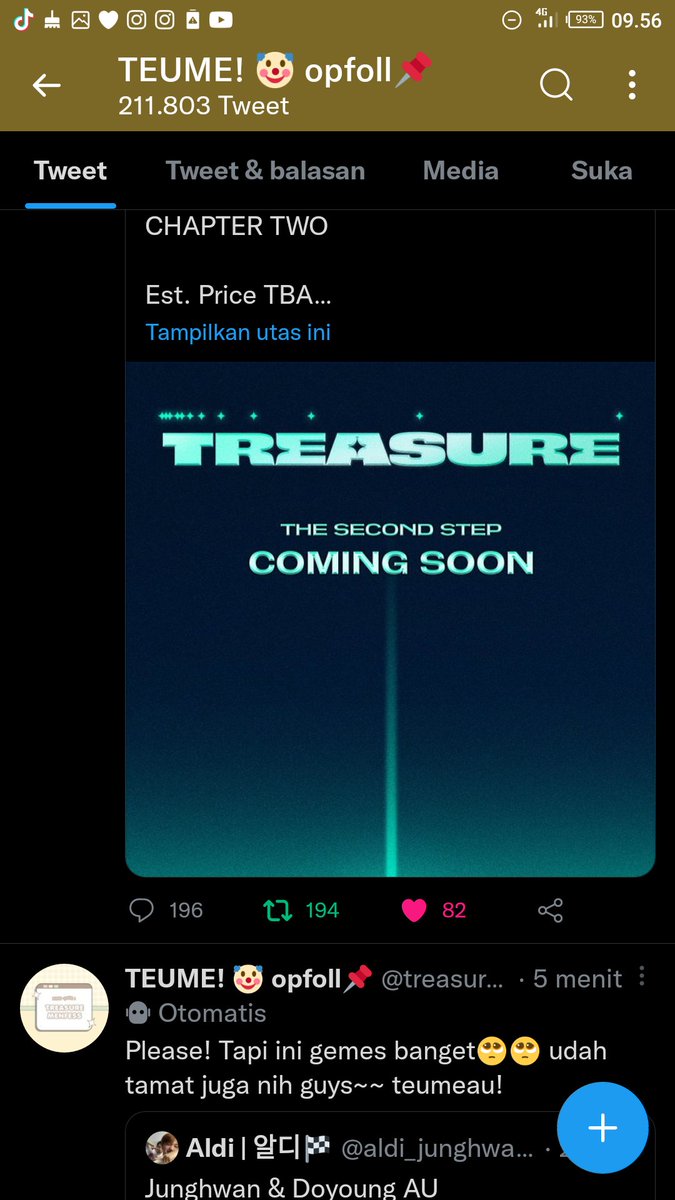 Zenzenawr's tweet photo. @treasuremenfess Sudah yaa, sekarang ayo lirik sya minn https://t.co/pKmohDqo1v