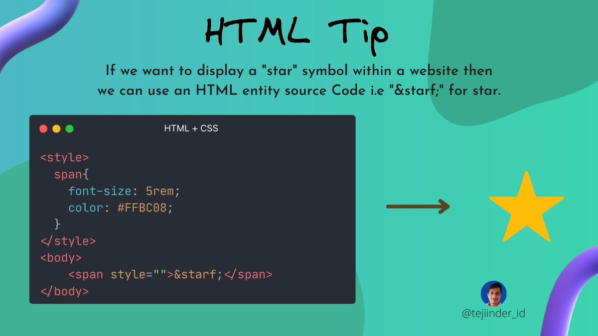 ⚡️ Useful HTML and CSS tips.⚡️ A Thread 🧵 - Thread from Tejinder Sharma ...