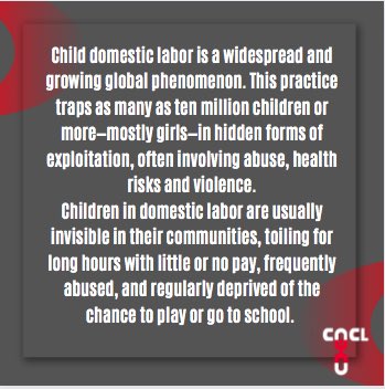 Campaign Against Child Labour tweet media