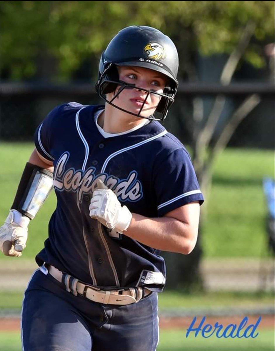 LepsAD's tweet photo. LHS VARSITY SOFTBALL 
Louisville 12
Howland 9
Final

🚨RECORD ALERT🚨

Louisville's MATTI BENSON broke the LHS single season homerun record after hitting HOMERUN #1️⃣2️⃣ today vs Howland! Congrats!

The Lady Leopards take on the #1 seed Fitch in Austintown on Monday, 5/16 at 3:30pm https://t.co/jqvlerZcFH