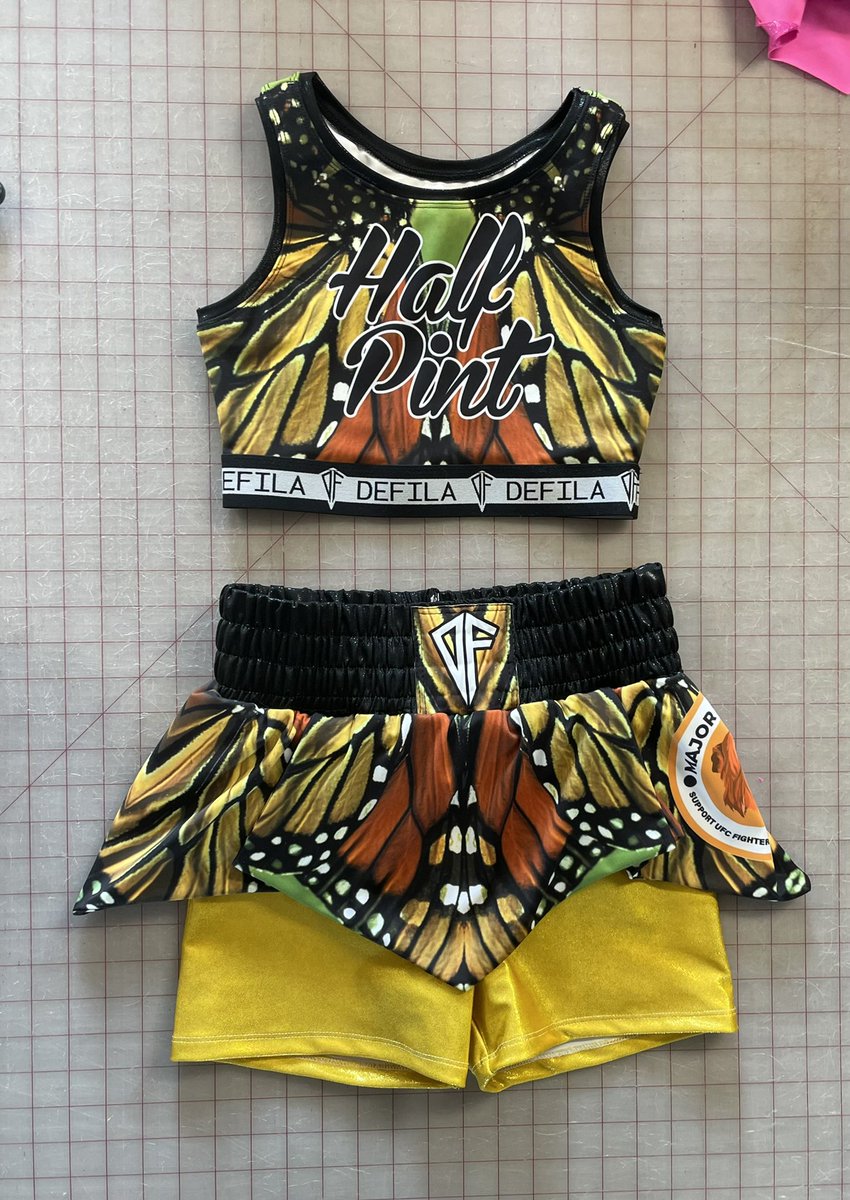 DEFILAsport's tweet photo. .@InvictaFights’s @aleshazapp is rocking our fight kit as always!  If you love it, a similar version is available on our web store. #InvictaFC47 https://t.co/qPosD3bVAu