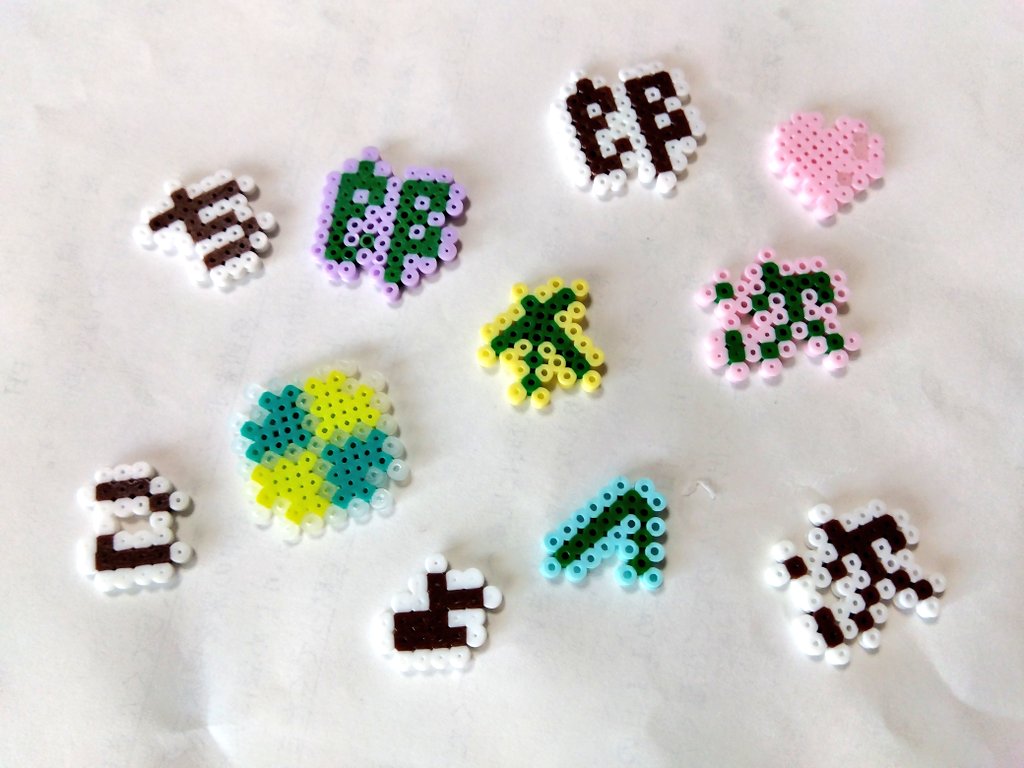 公式 パーラービーズ ナノビーズ アイロンビーズ沼 Perlerbeads001 Twitter