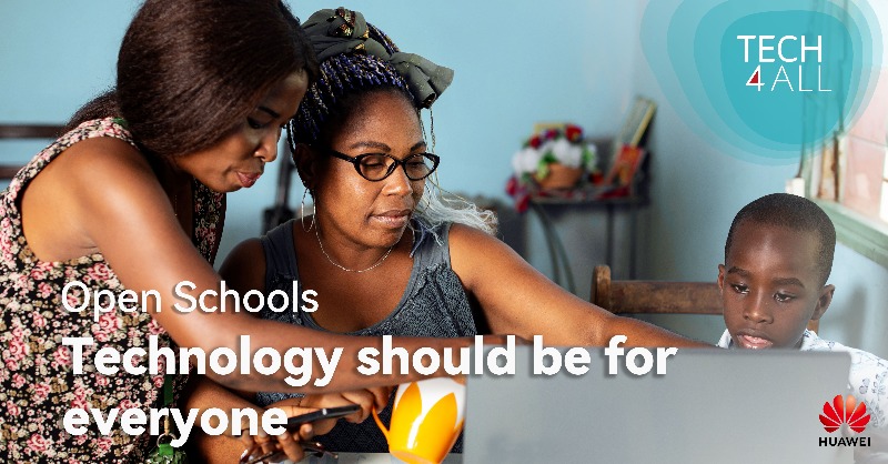 HUAWEI_TECH4ALL's tweet photo. In our increasingly digital world, no one should be left behind. And that starts with #education. 🎓
Learn how #Huawei &amp; @UNESCO are piloting #TeOSS digital education projects in Ethiopia, Ghana &amp; Egypt to help drive education equity &amp; quality 👉
@UNESCOICTs #TECH4ALL #Tech4Edu