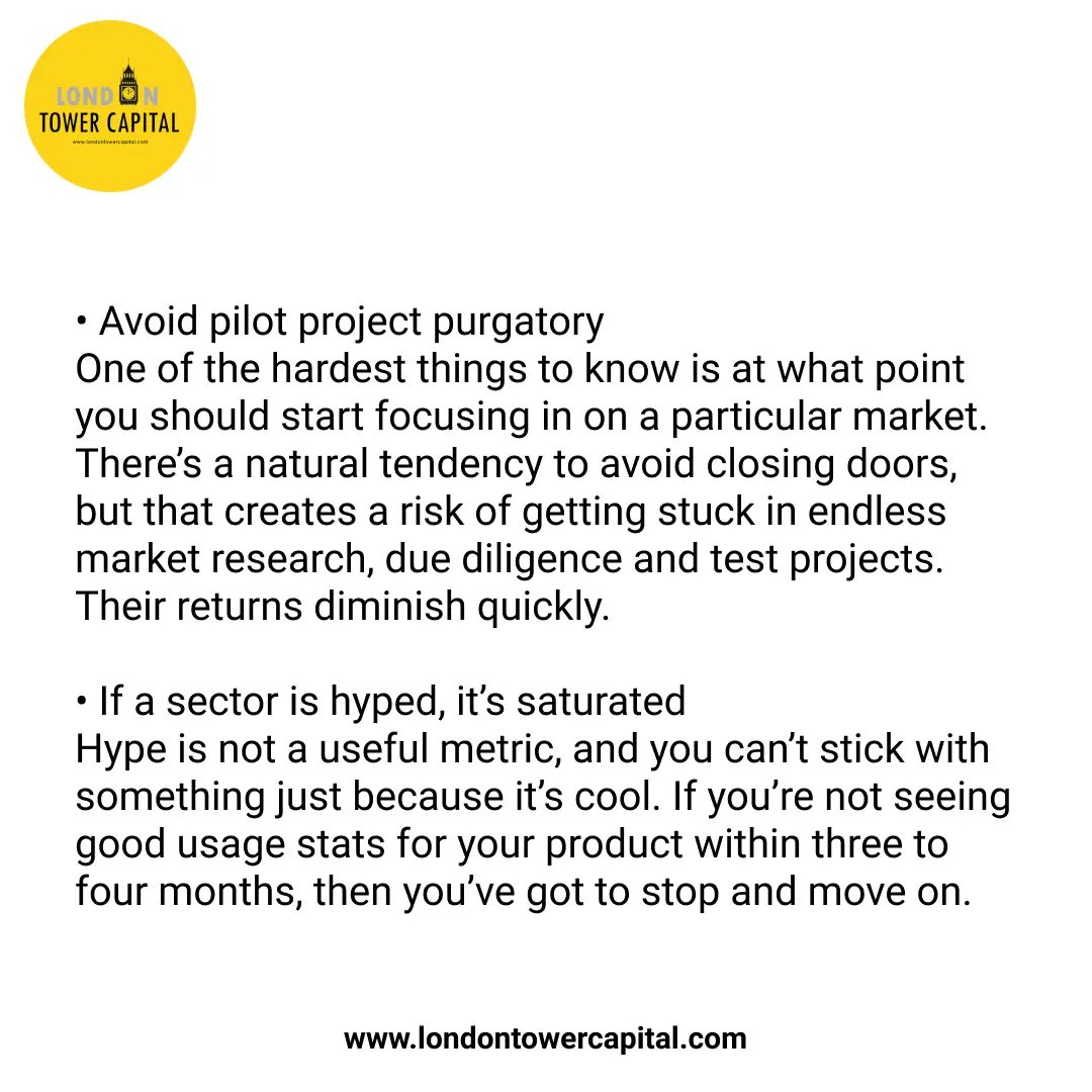 LondonTowerCap1's tweet photo. How to find your startup's niche https://t.co/ng1Pu4qCxB