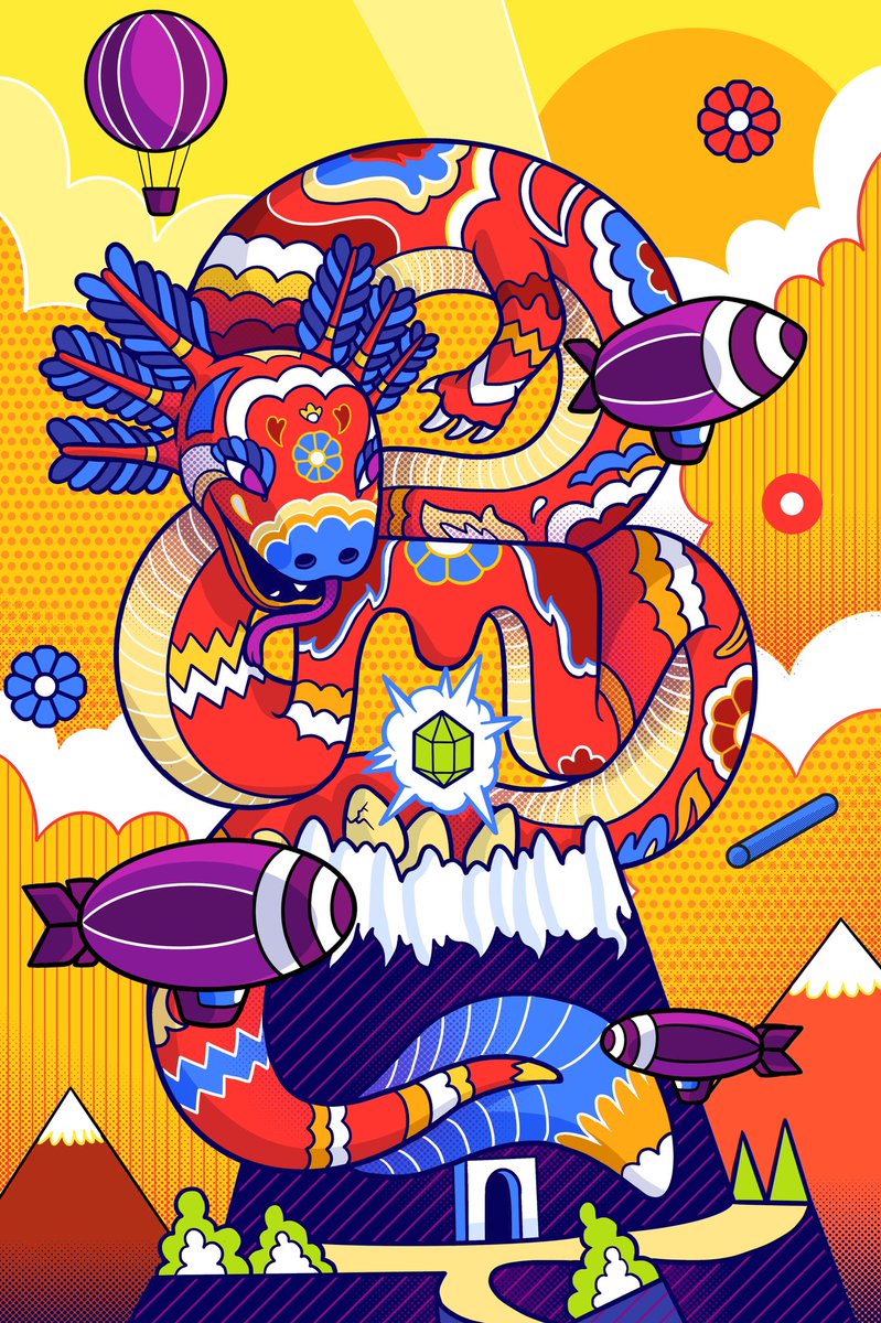 h3m_ai's tweet photo. Killer work from @salvadorgoa. Love the detail and color pallet. Nice work man! #h3m #hmmmexchange #digitalart #illustration #vector #handmade #handdrawn #nft #nftart #creative #love #life #augmentedreality https://t.co/ZLbi6IeNhP