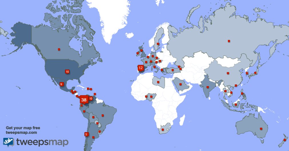Muchas gracias a mis 1 nuevos seguidores desde Libia durante la última semana. tweepsmap.com/!BaristaJonDech